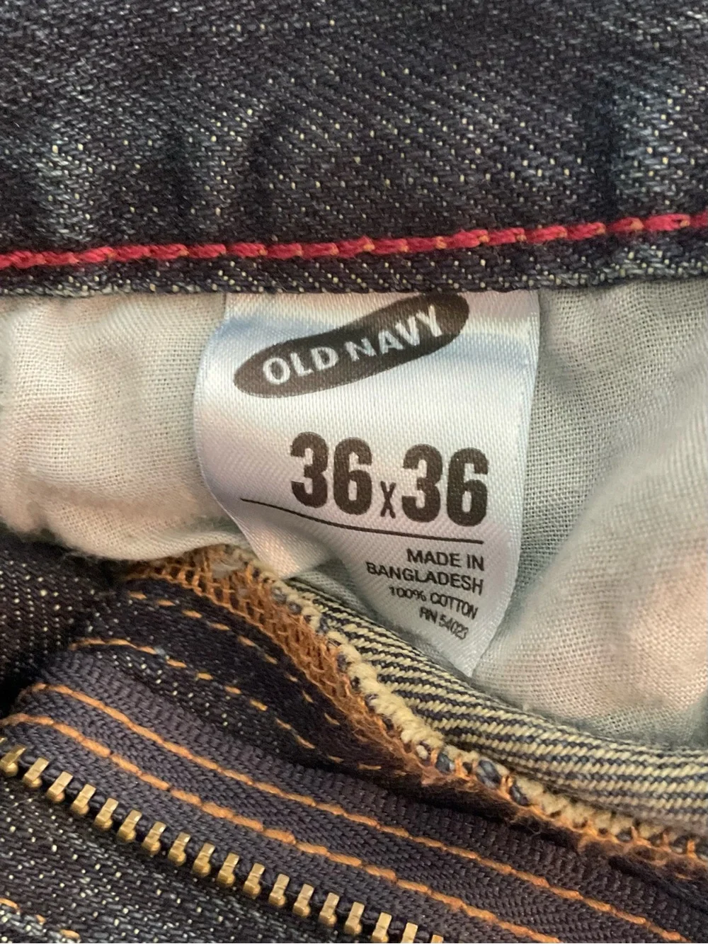Old Navy Loose Fit Jeans Men’s 36x36 Dark Wash 100% Cotton Denim Pants